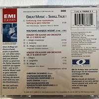 CD Wolfgang Amadeus Mozart: Klavierkonzerte Nr. 21 & Nr. 27 415604