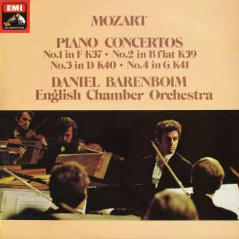Album Wolfgang Amadeus Mozart: Piano Concertos (No.1 In F K37 ∙ No.2 In B Flat K39 / No.3 In D K40 ∙ No.4 In G K41)