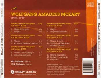 CD Wolfgang Amadeus Mozart: Mozart In Paris • Six Sonatas Op. 1 531896