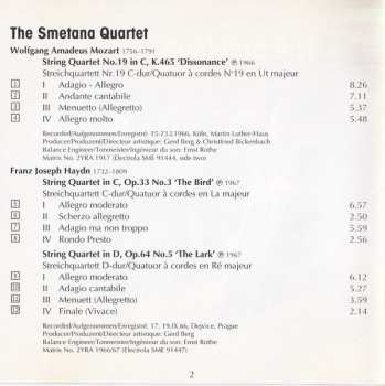 CD Wolfgang Amadeus Mozart: String Quartets 438883