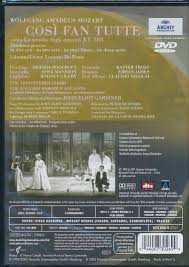 DVD Wolfgang Amadeus Mozart: Così Fan Tutte (2) 460139