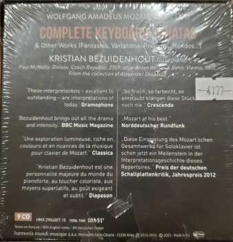 9CD/Box Set Wolfgang Amadeus Mozart: Complete Keyboard Sonatas 470742