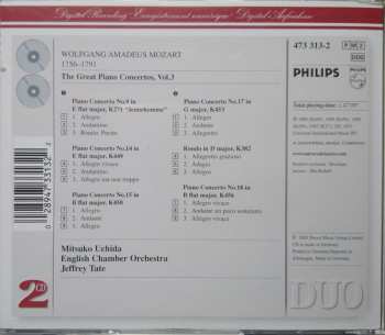 2CD Wolfgang Amadeus Mozart: The Great Piano Concertos, Vol.3 Nos. 9, 14, 15, 17 and 18 525037