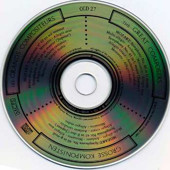 CD Wolfgang Amadeus Mozart: Symphonie Nr. 40 G-Moll / Symphonie Nr. 41 C-Dur ("Jupiter") 430480