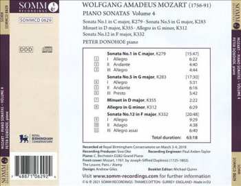 CD Wolfgang Amadeus Mozart: Mozart: Piano Sonatas Volume 4 421787