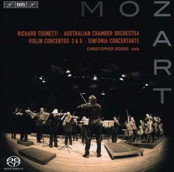 Album Wolfgang Amadeus Mozart: Violin Concertos 3 & 5 · Sinfonia Concertante