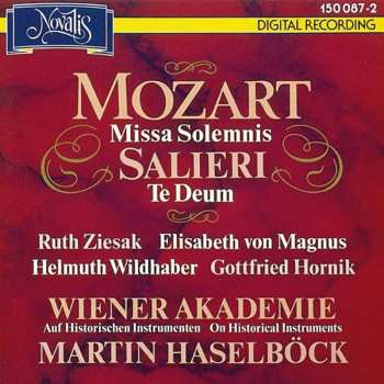 CD Wolfgang Amadeus Mozart: Missa Solemnis / Te Deum