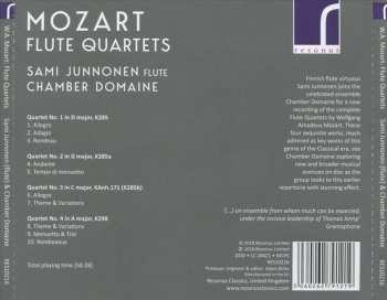 CD Wolfgang Amadeus Mozart: Flute Quartets 503999