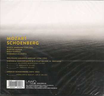 CD Wolfgang Amadeus Mozart: Mozart Schoenberg 398864