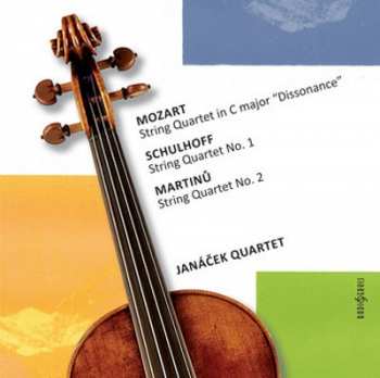 Album Janáček Quartet: Mozart, Schulhoff, Martinů