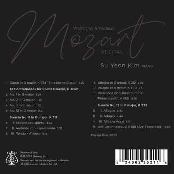 CD Wolfgang Amadeus Mozart: Recital   458563