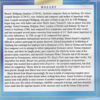 CD Wolfgang Amadeus Mozart: The Classical Romantic Mozart
