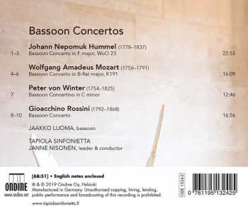 CD Wolfgang Amadeus Mozart: Bassoon Concertos 373363