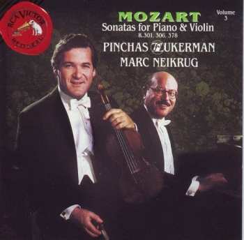 Album Mozart / Zukerman / Neikrug: Violin Sonatas 3