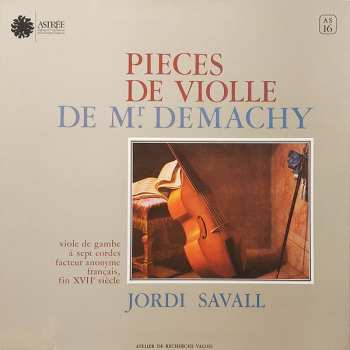 Album Mr. De Machy: Pieces De Violle De Mr.Demachy