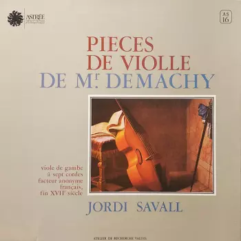 Pieces De Violle De Mr.Demachy