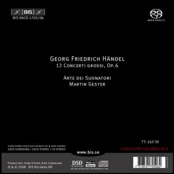 3SACD Georg Friedrich Händel: 12 Concerti Grossi, Opus 6 430233