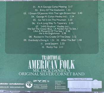 CD Mr. Jack Daniel's Original Silver Cornet Band: Traditional American Folk 367265