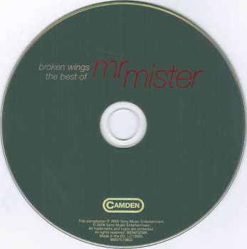 CD Mr. Mister: Broken Wings -The Best Of Mr Mister 5980