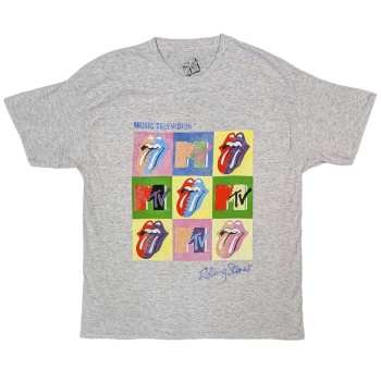 Merch MTV: Mtv Unisex T-shirt: Rolling Stones Warhol Squares (xx-large) XXL