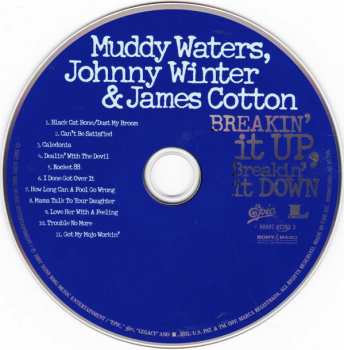 CD Muddy Waters: Breakin' It Up, Breakin' It Down 414709
