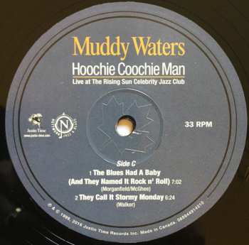 LP Muddy Waters: Hoochie Coochie Man (Live At The Rising Sun Celebrity Jazz Club) LTD 89790
