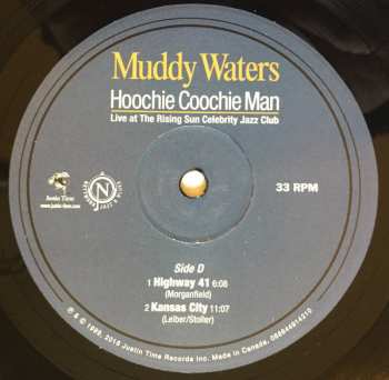 LP Muddy Waters: Hoochie Coochie Man (Live At The Rising Sun Celebrity Jazz Club) LTD 89790