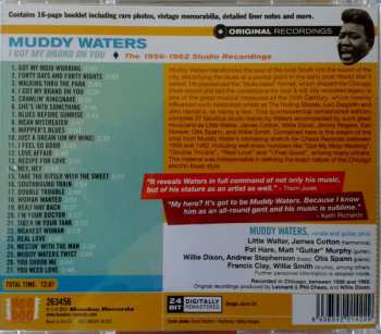 CD Muddy Waters: I Got My Brand On You - The 1956-1962 Studio Recordings 196299