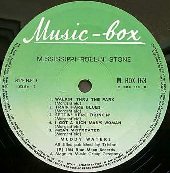 LP Muddy Waters: Mississippi Rollin' Stone 430904