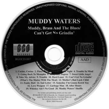CD Muddy Waters: Muddy, Brass & The Blues / Can't Get No Grindin' 534469
