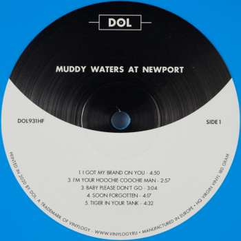 LP Muddy Waters: Muddy Waters At Newport 1960 CLR 231470