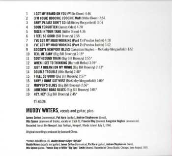 CD Muddy Waters: Muddy Waters At Newport 1960 538133