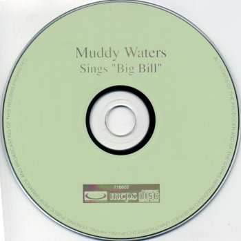 CD Muddy Waters: Muddy Waters Sings "Big Bill" 407317