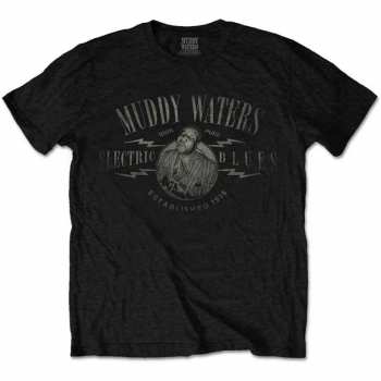 Merch Muddy Waters: Muddy Waters Unisex T-shirt: Electric Blues Vintage (xxx-large) XXXL