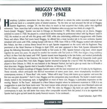 CD Muggsy Spanier: 1939-1942