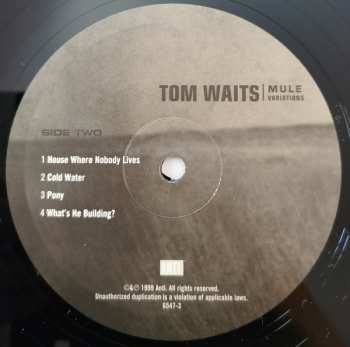 2LP Tom Waits: Mule Variations 24331