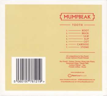 CD Mumpbeak: Tooth 92433