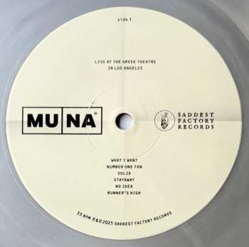 2LP Muna: Live At The Greek Theatre Los Angeles CLR | LTD