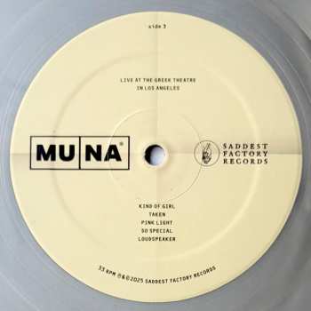 2LP Muna: Live At The Greek Theatre Los Angeles CLR | LTD