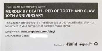 LP/SP Murder By Death: Red Of Tooth And Claw CLR 29869