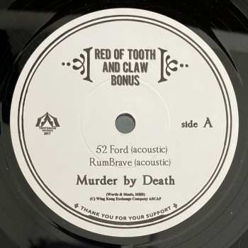LP/SP Murder By Death: Red Of Tooth And Claw CLR 29869