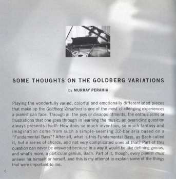 CD Murray Perahia: Goldberg Variations 185425