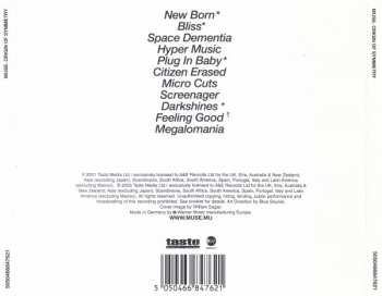 CD Muse: Origin Of Symmetry 48388