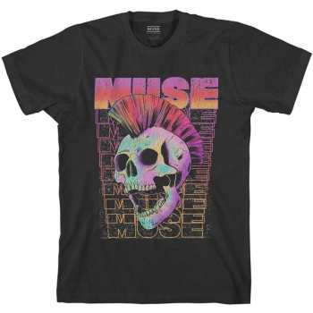 Merch Muse: Tričko Mowhawk Skull  XL
