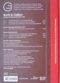 CD Musica Amphion: Bach In Context: Bach & Luther 518243