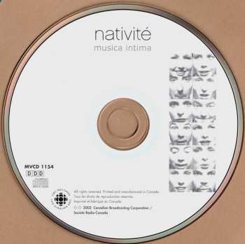 CD Musica Intima: Nativité