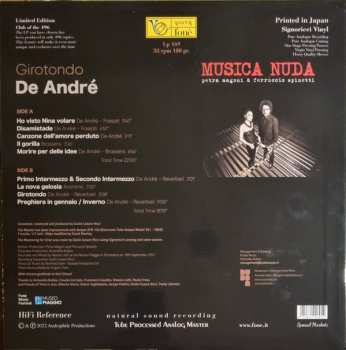 LP Musica Nuda: Girotondo De André LTD | CLR 402756