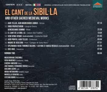 CD Musicaround Ensemble: El Cant de La Sibil La And Other Sacred Medieval Works 515115