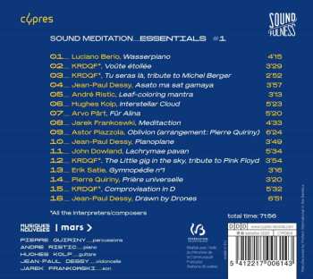 CD Musiques Nouvelles: Sound Meditation 535263