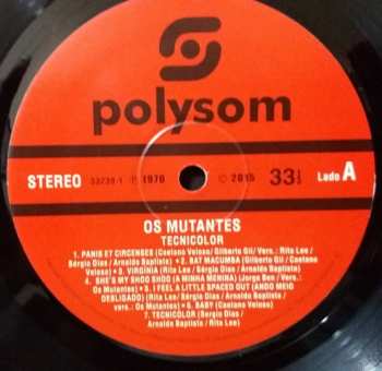 LP Os Mutantes: Tecnicolor 391182